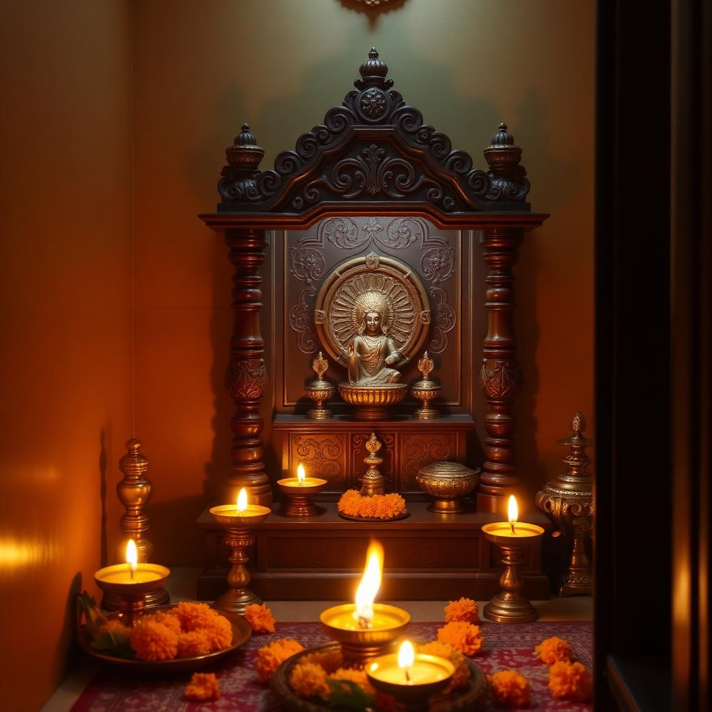 Pooja styled with Kaprio Living décor